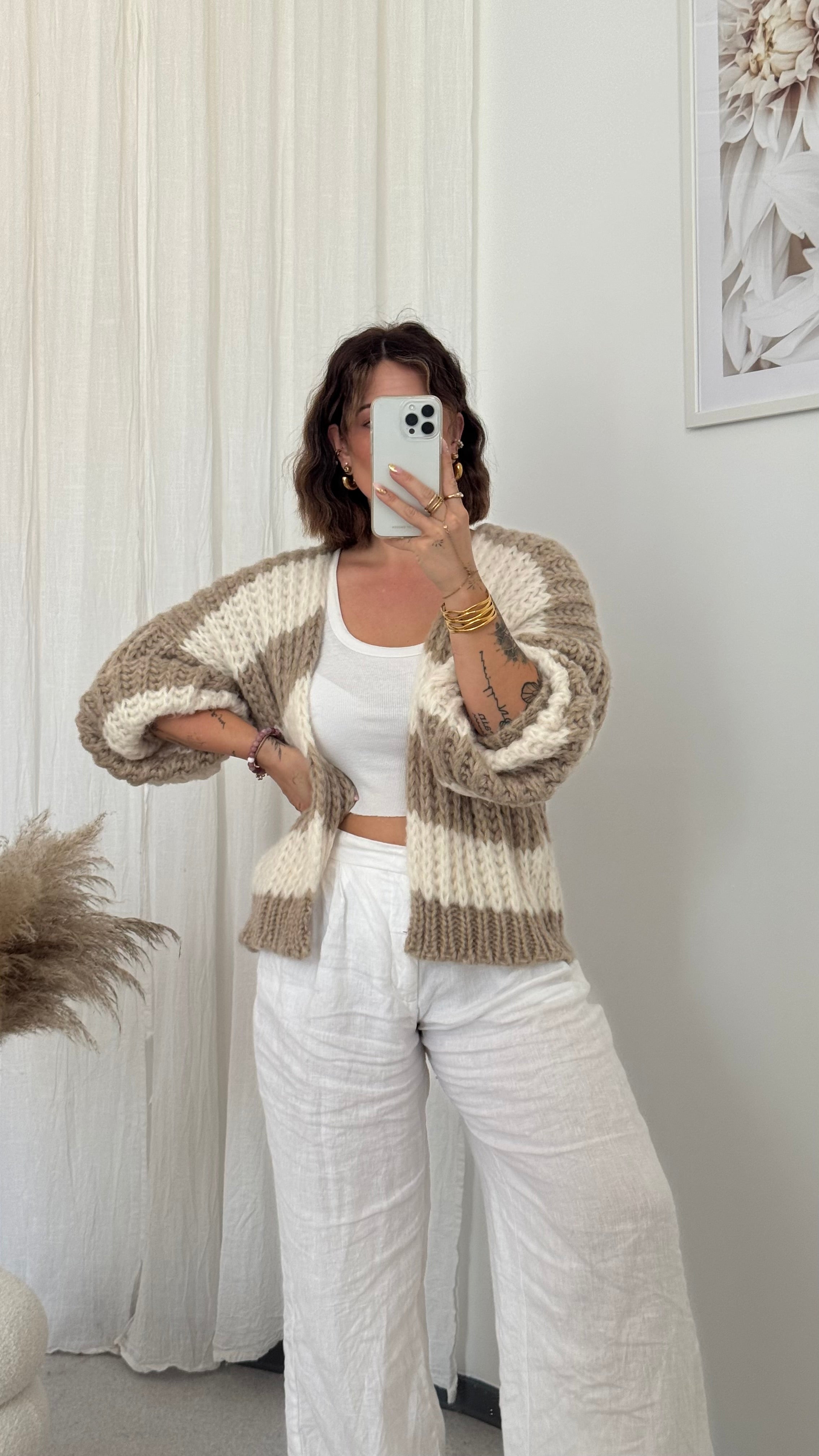 Cardigan ‚Grobstrick‘