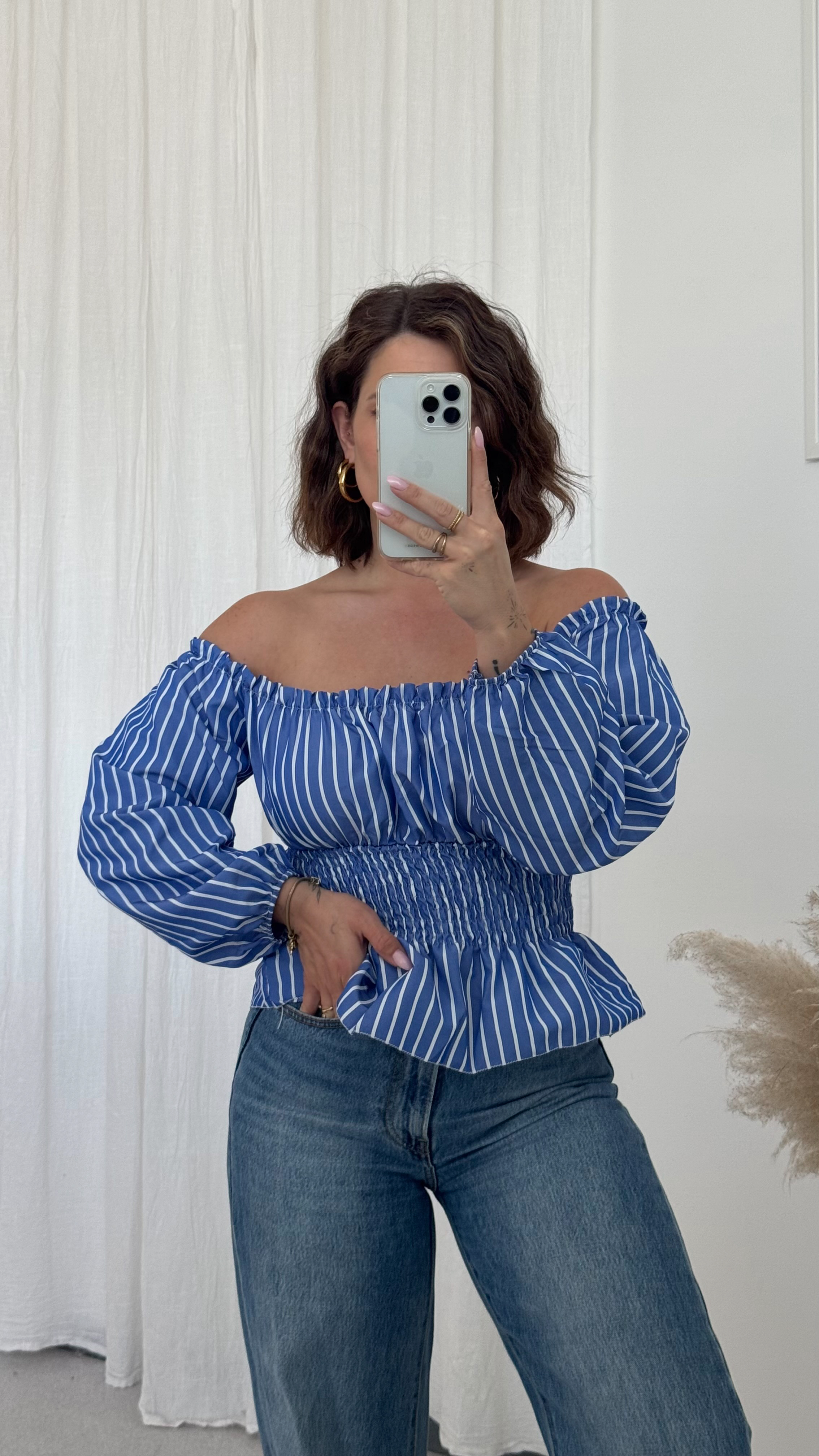 Bluse Off Shoulder