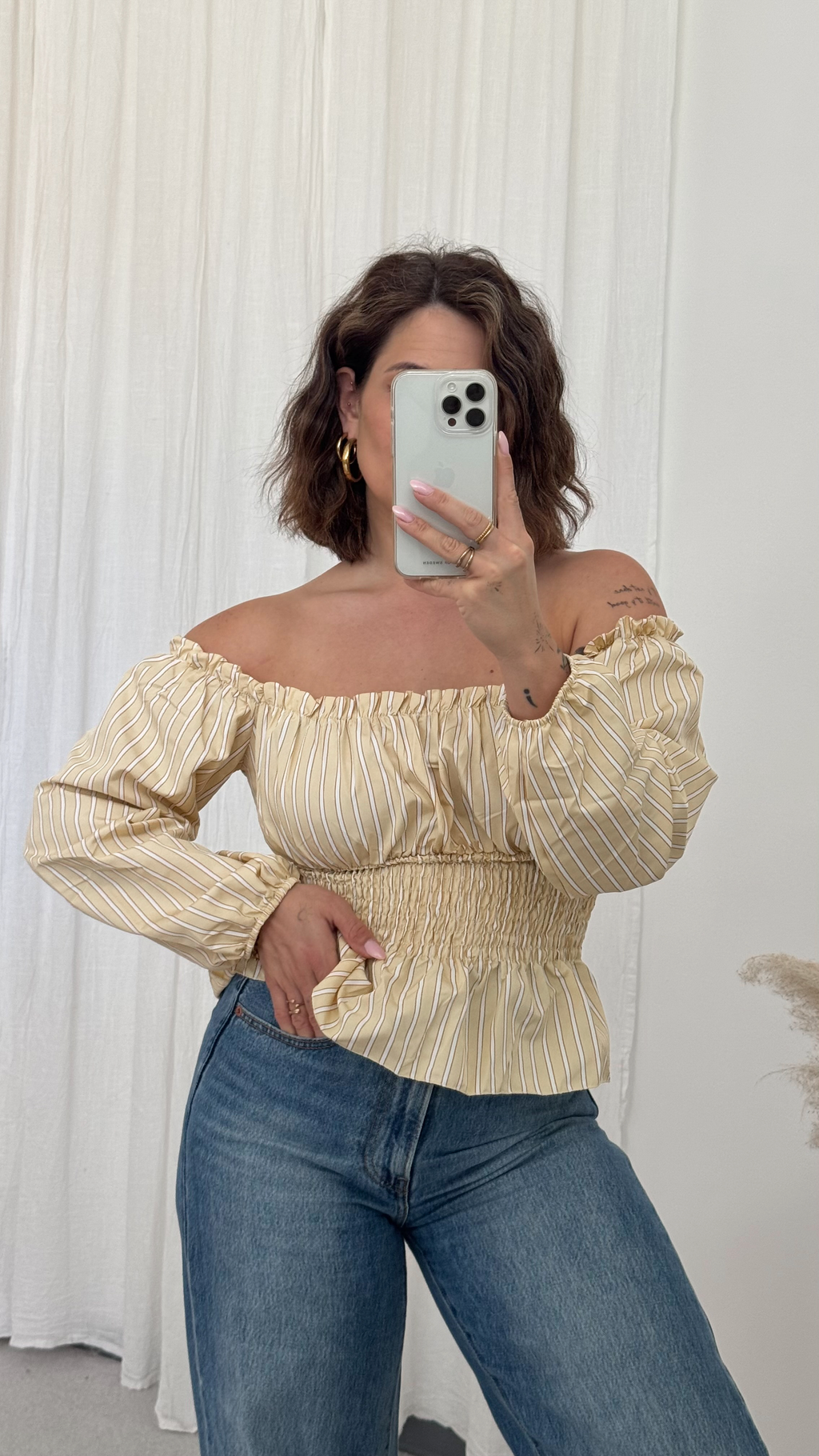 Bluse Off Shoulder