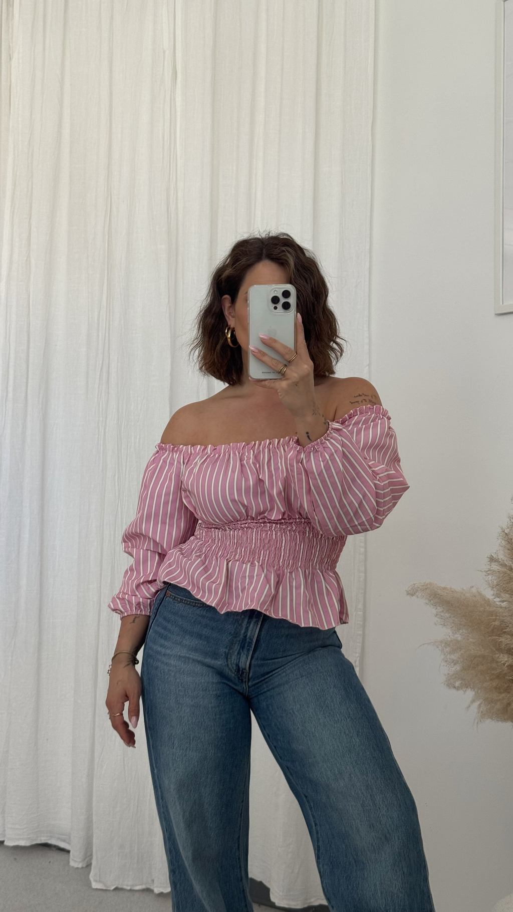 Bluse Off Shoulder