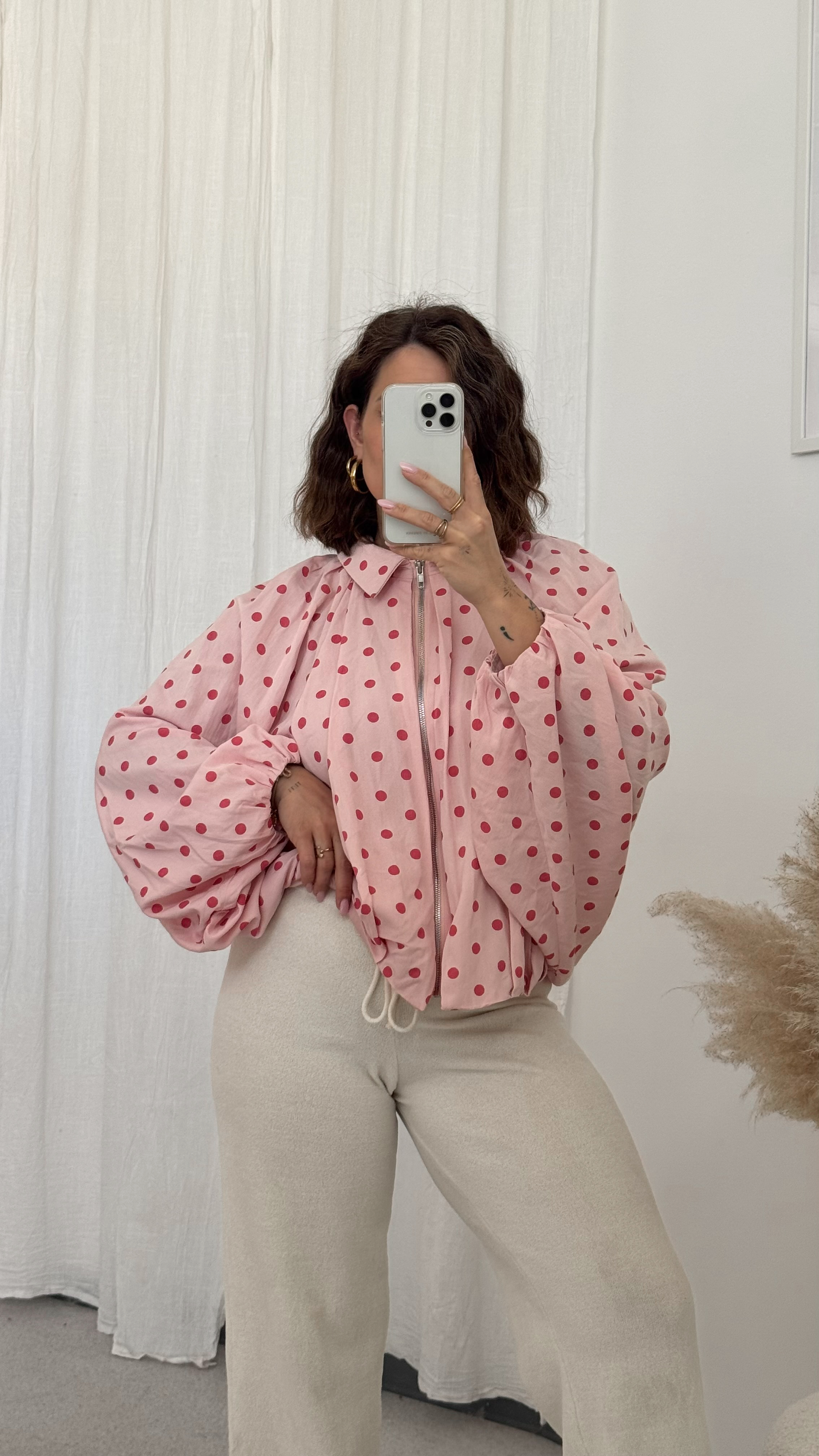 Oversize Jacke Pünktli
