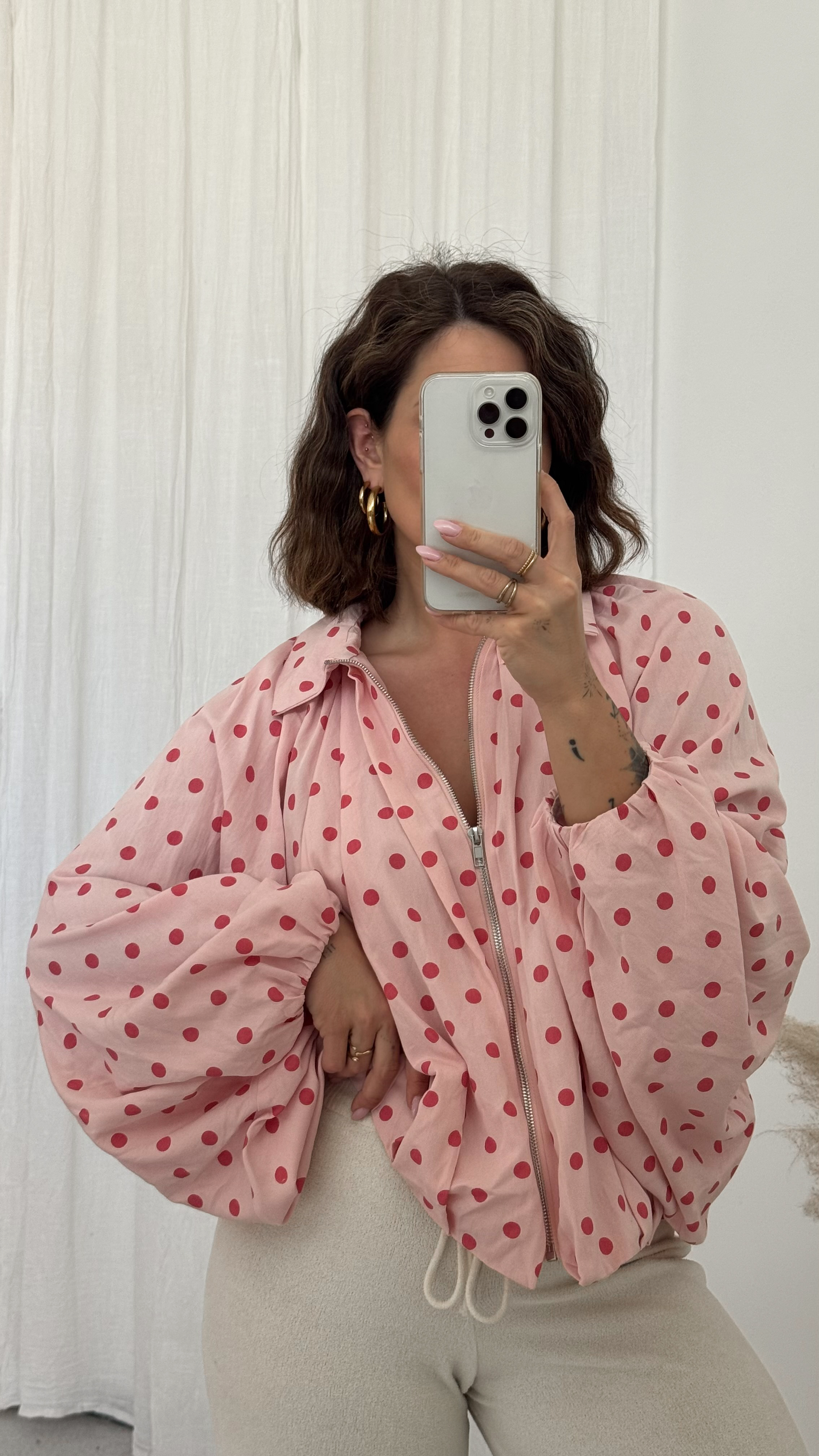 Oversize Jacke Pünktli