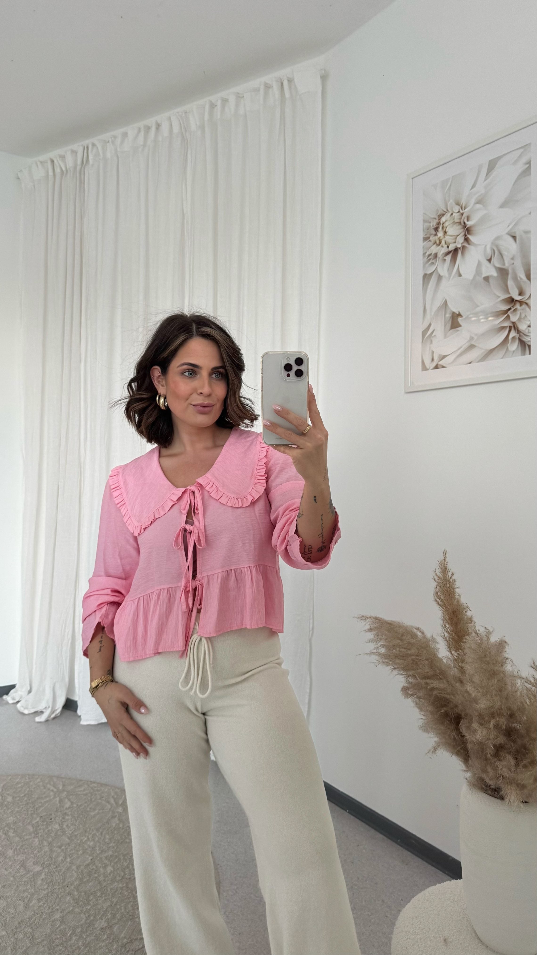 Bluse 'Pink Romance'