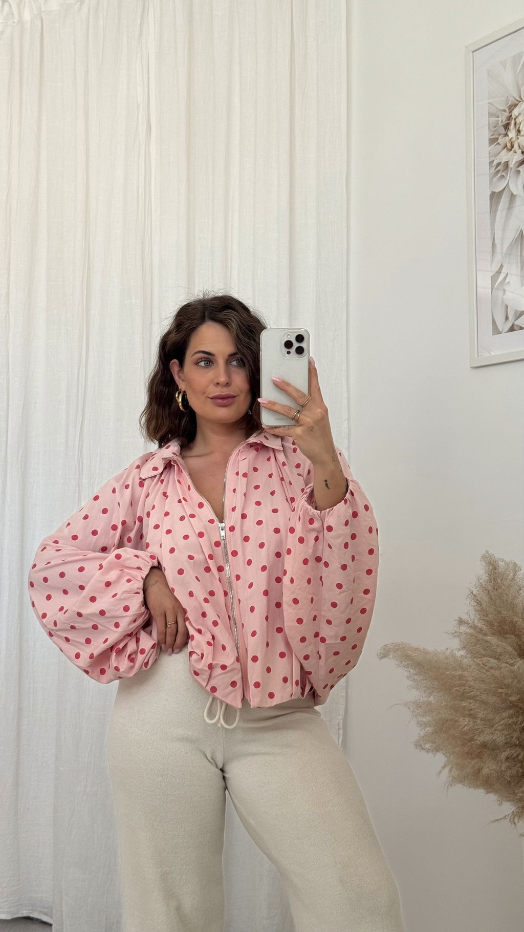 Oversize Jacke Pünktli