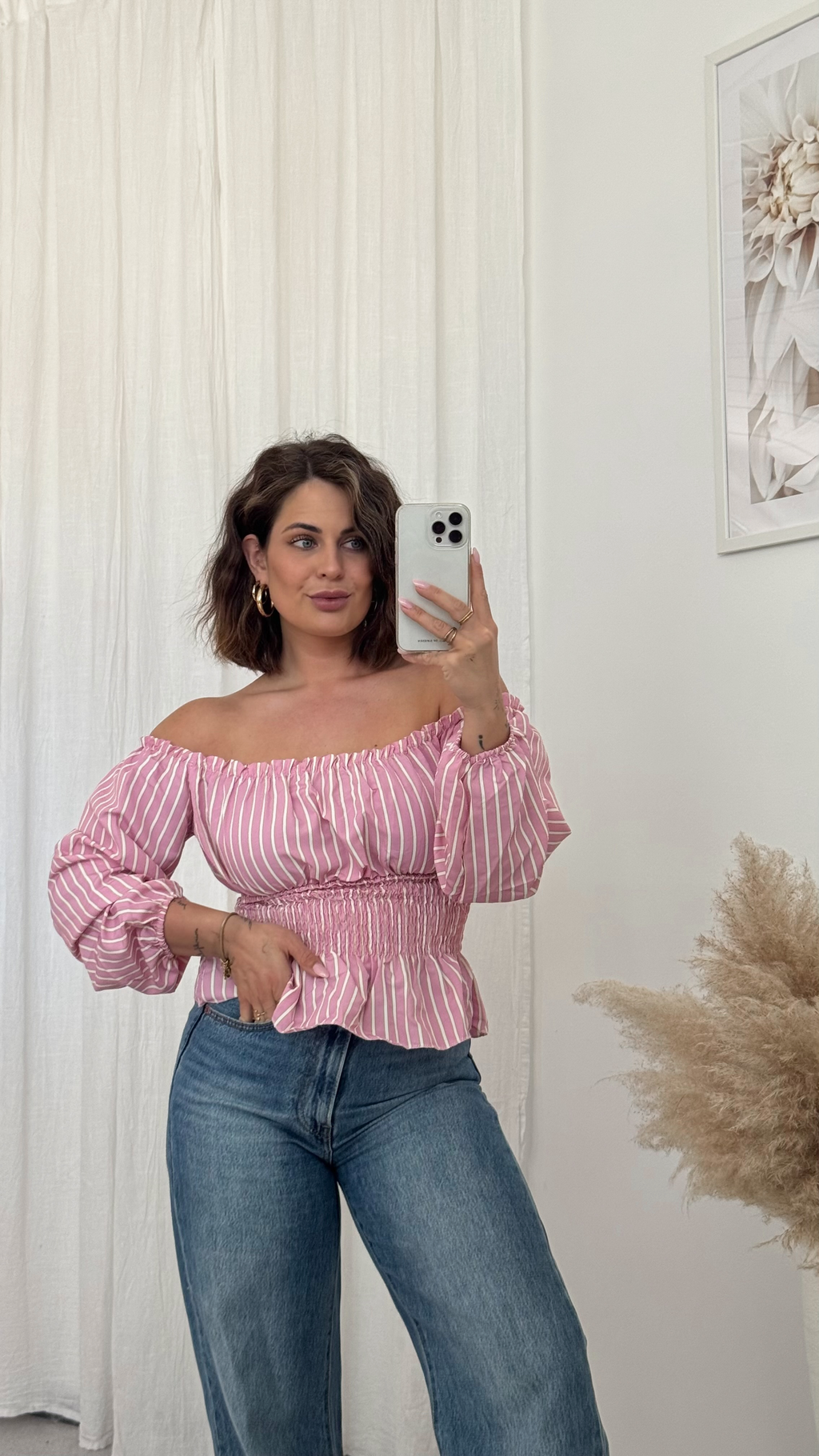 Bluse Off Shoulder