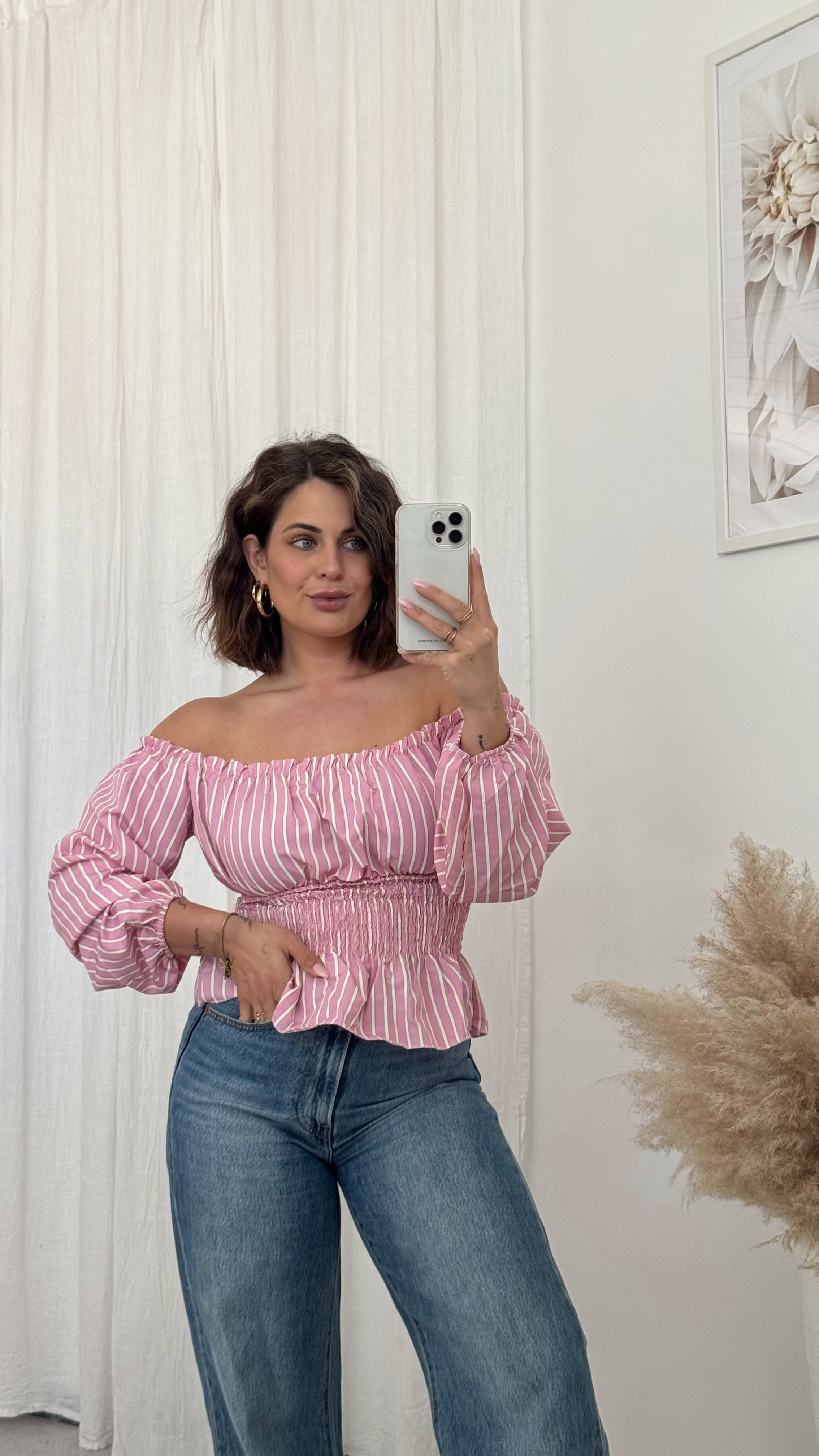 Bluse Off Shoulder
