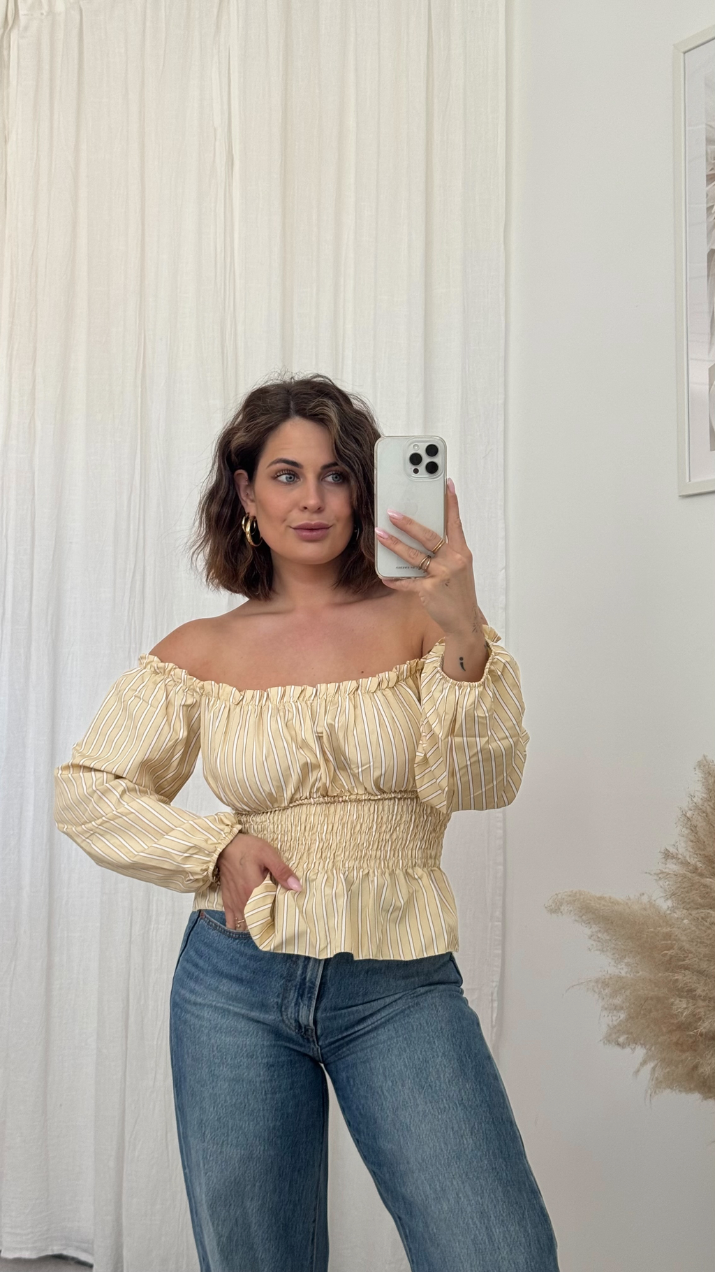 Bluse Off Shoulder