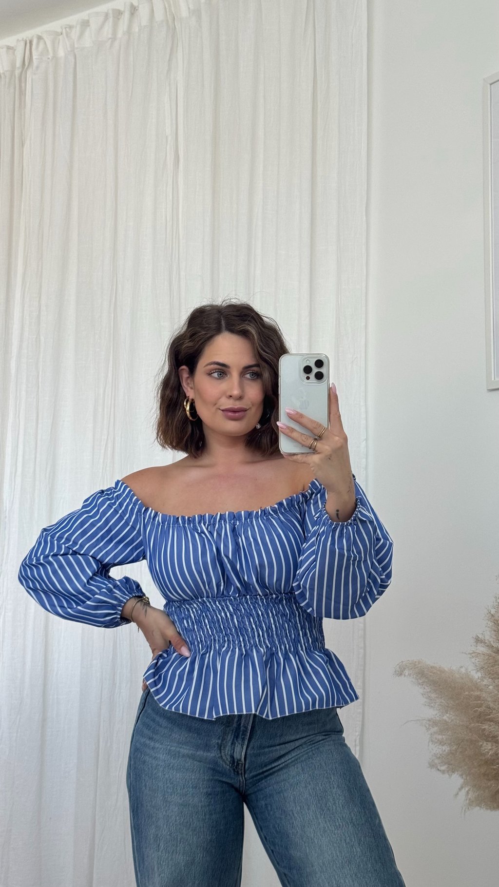 Bluse Off Shoulder
