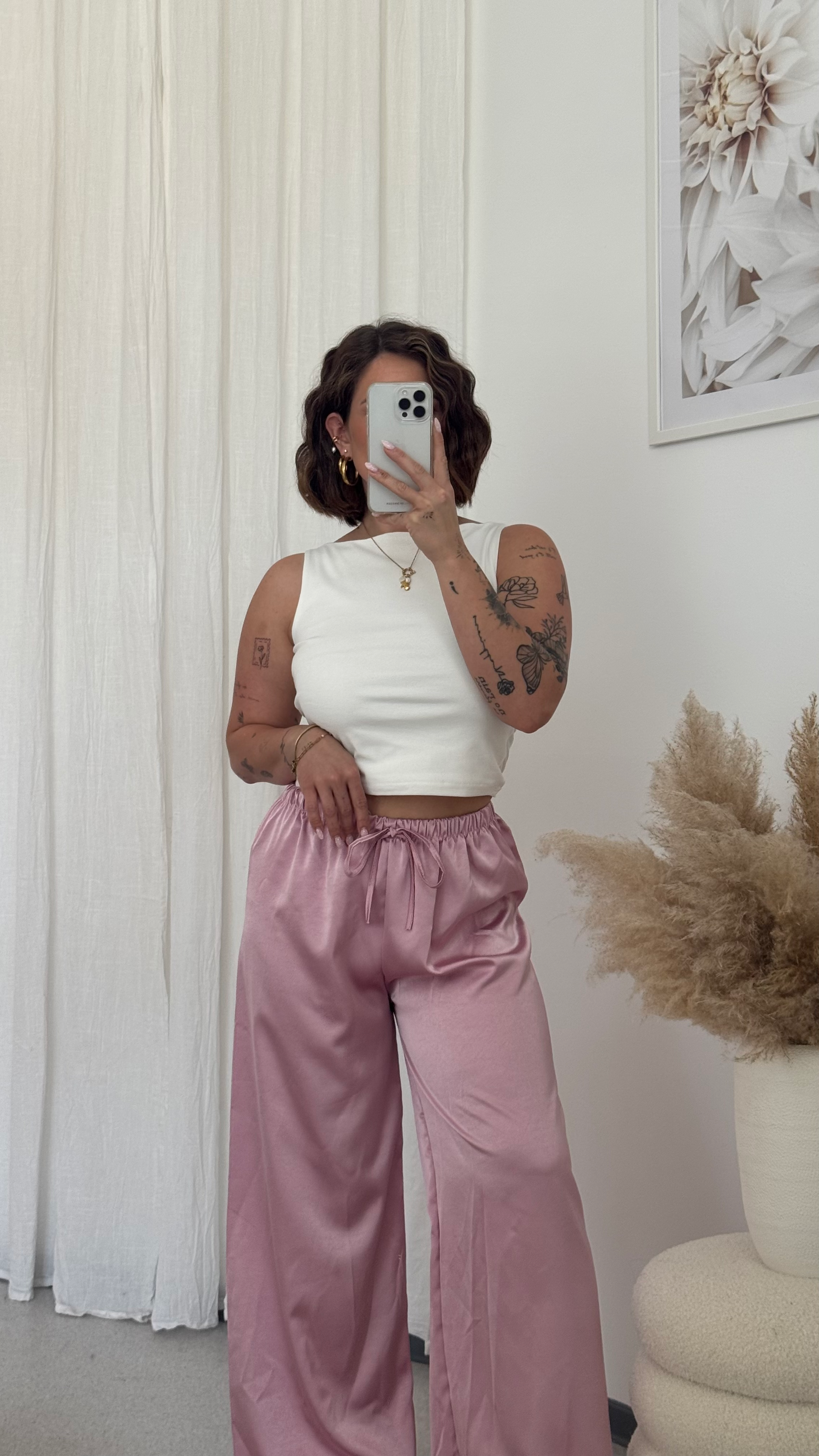 Satinhose Classy