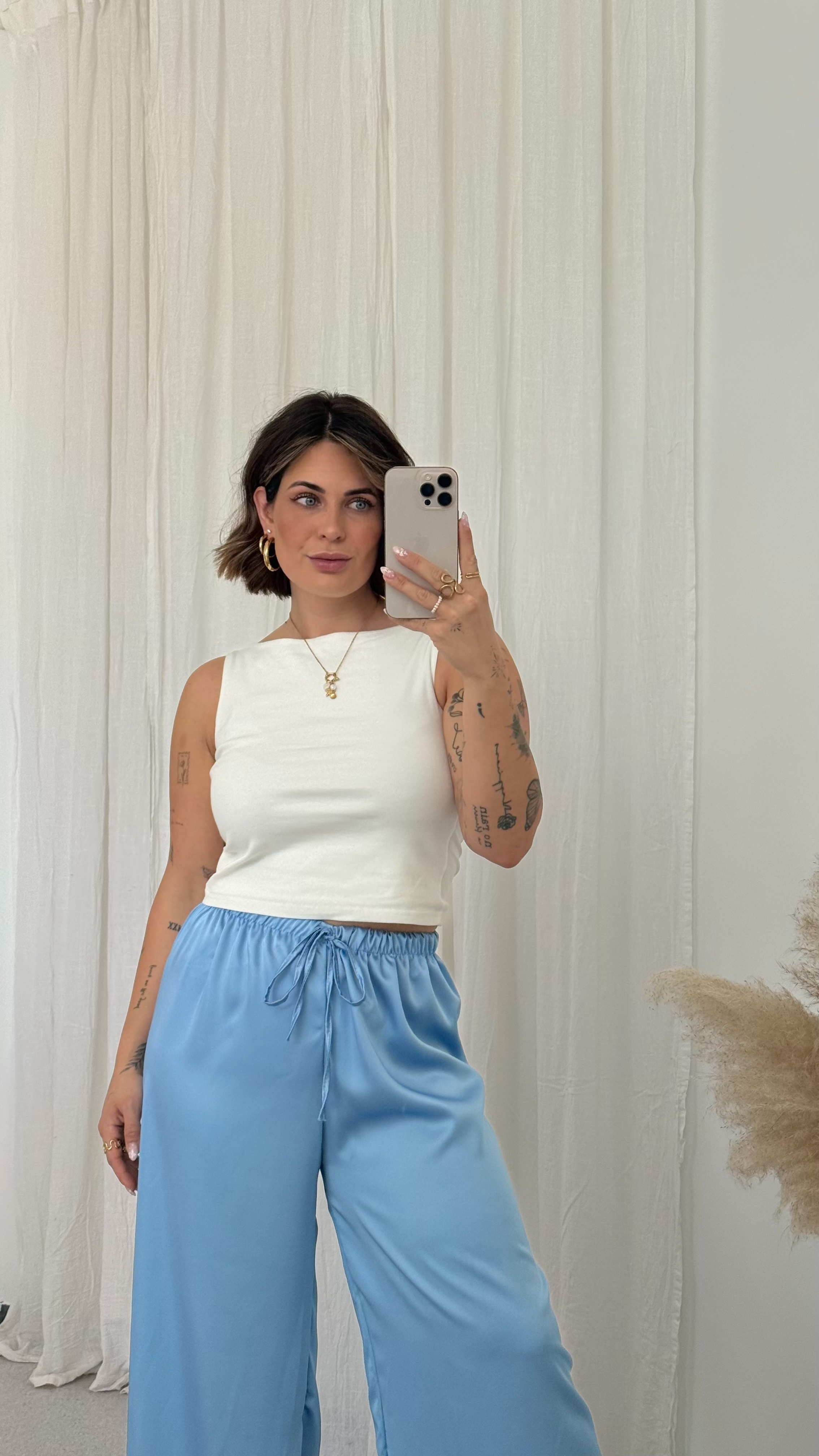 Satinhose Classy